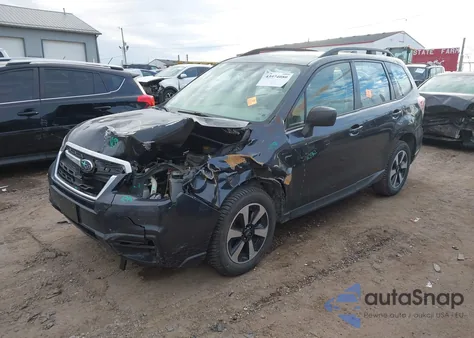 2018 Subaru Forester 2.5I from USA, damaged, VIN JF2SJABC0JH434863